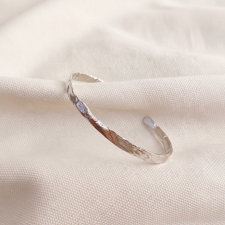 Minimalist bangle in 925 silver from Alicia&