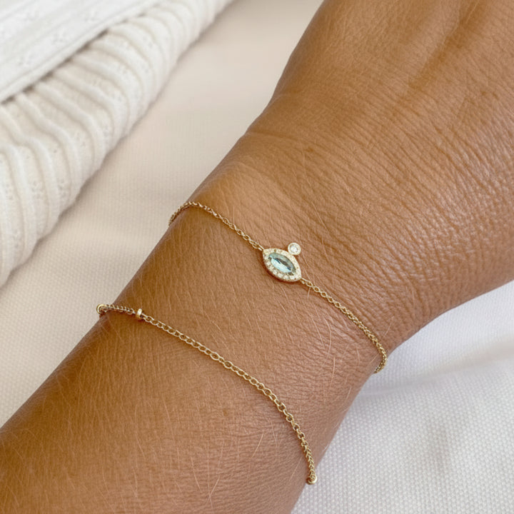 Pulsera romántica de cristal - ALICIA&