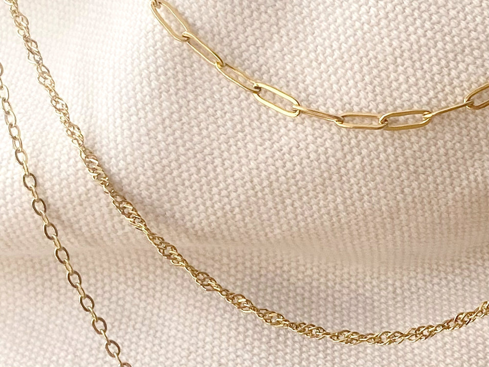 3 Layer Goldkette - ALICIA'S DIARY