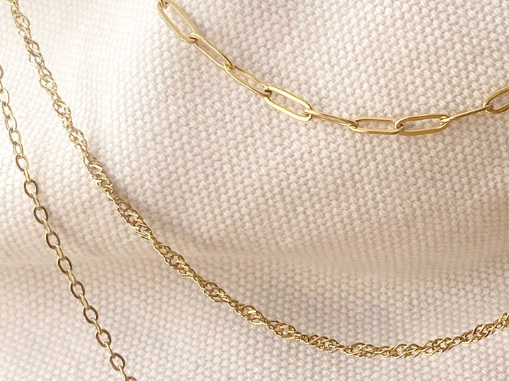 3 Layer Goldkette - ALICIA'S DIARY