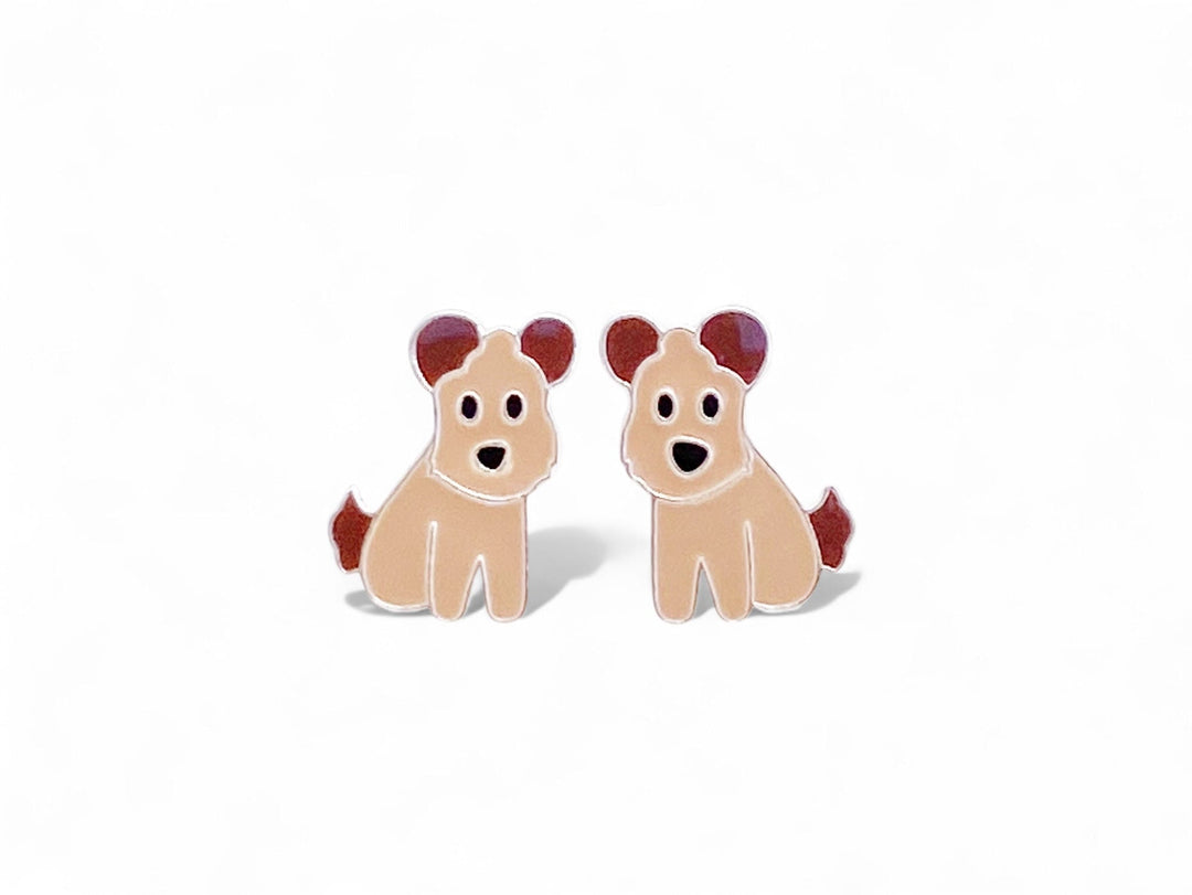 Kinder Ohrstecker Hunde - ALICIA'S DIARY