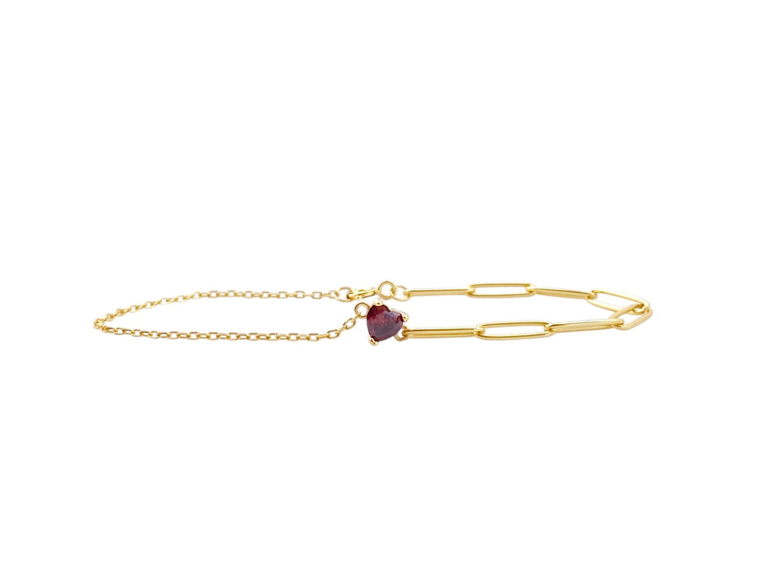 Kristallherz Kinder Armband - ALICIA'S DIARY