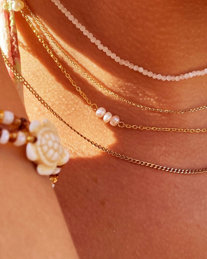 Perlen Choker Gold - ALICIA'S DIARY®