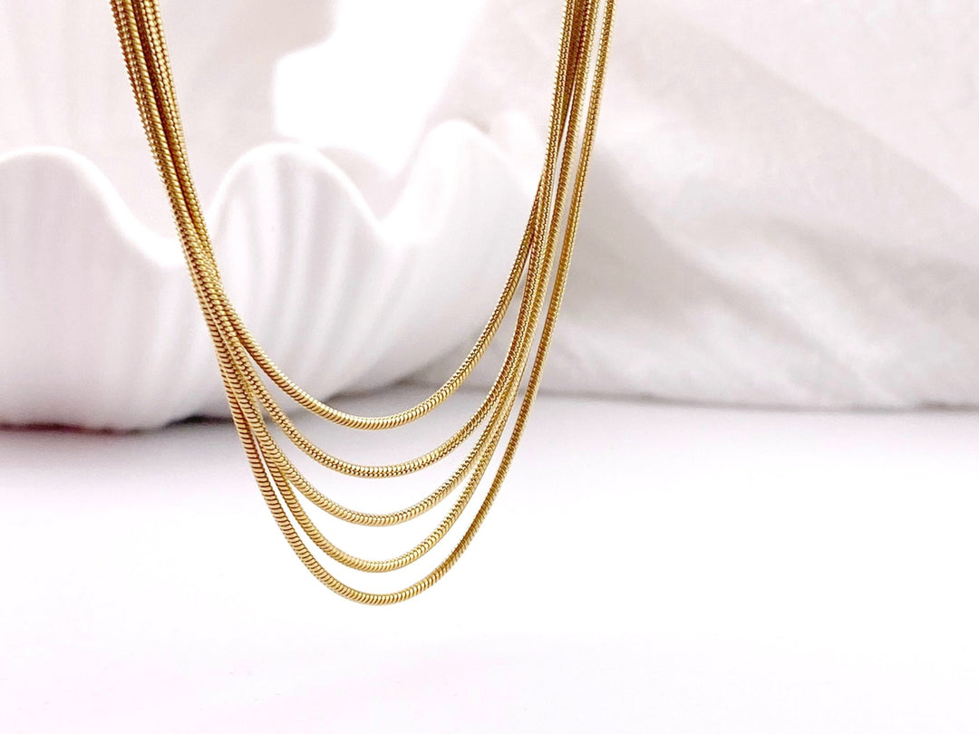 Layer Schlangenkette - ALICIA'S DIARY