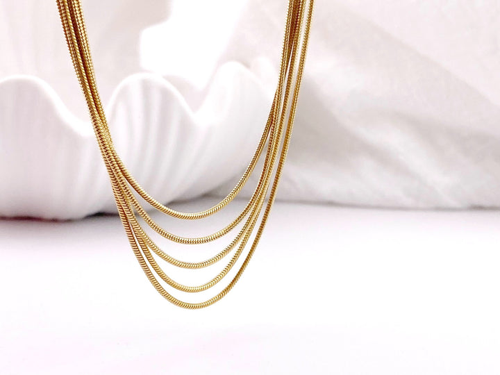 Layer Schlangenkette - ALICIA'S DIARY