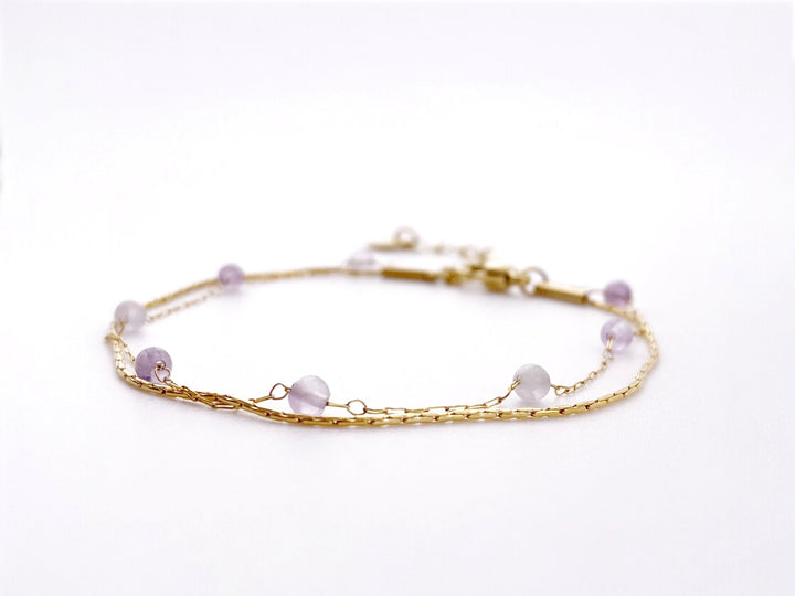 Hauchzartes Perlenarmband - ALICIA'S DIARY