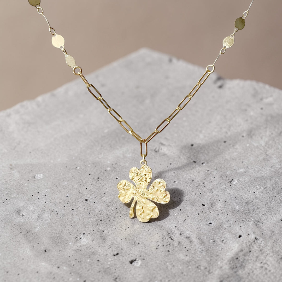 Besonderer Schmuck Mama, Tochter, Freundin, goldenes Kleeblatt Geschenk von Alicia's Diary