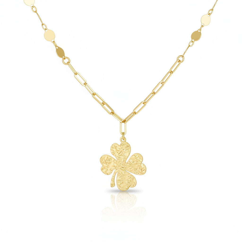 Besonderer Schmuck Mama, Tochter, Freundin, goldenes Kleeblatt Geschenk von Alicia's Diary