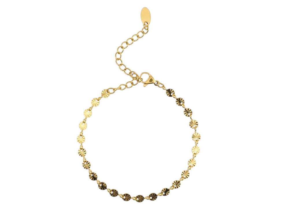 Sonnen Plättchen Armband - ALICIA'S DIARY