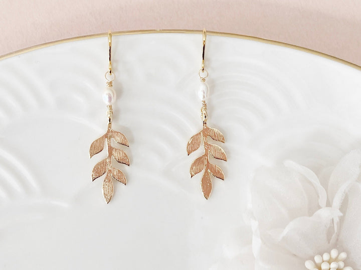 Minimalistische Ohrringe Braut Ronja - ALICIA'S DIARY