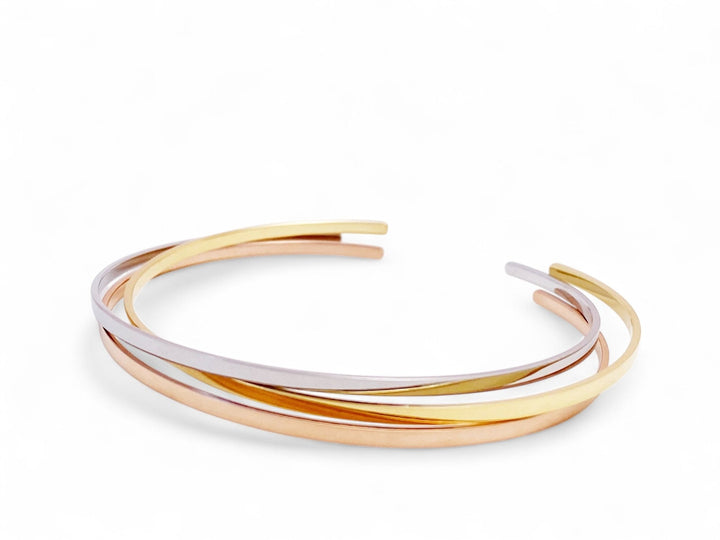 Bicolor Armspangen Set - ALICIA'S DIARY