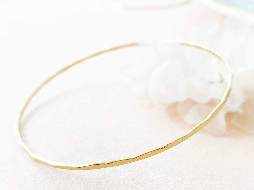 Geometrischer Armreifen Goldfill - ALICIA'S DIARY