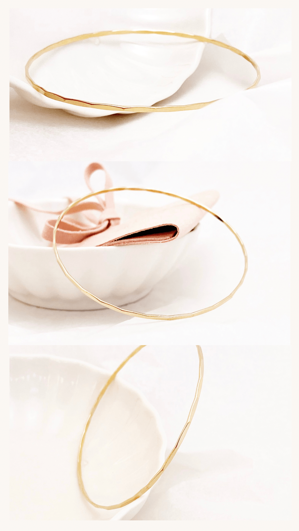 Geometrischer Armreifen Goldfill - ALICIA'S DIARY®