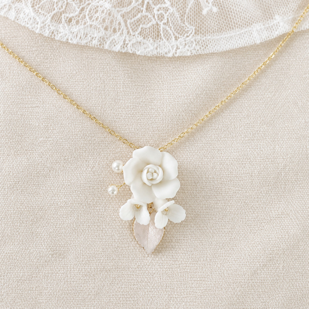Rosen Brautkette classy Boho Chic | ROSALIE