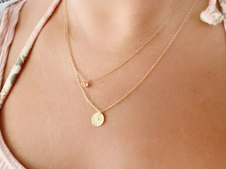 Vergoldete Halskette, hypoallergen und hautfreundlich