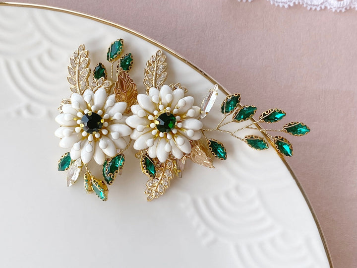 Einzigartiger handgemachter Brautschmuck im Vintage Style, Retro Hochzeit Accessoires von Alicia's Diary