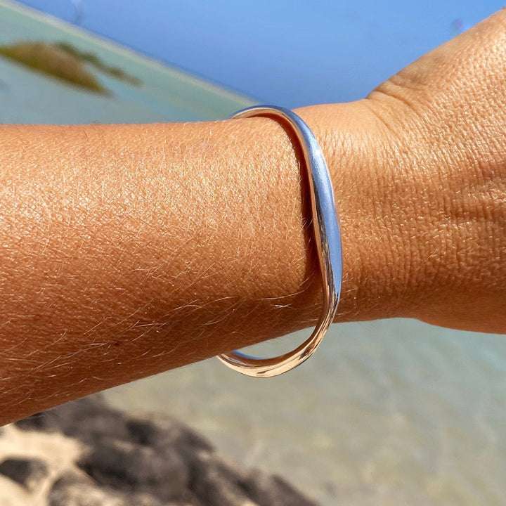 Silver bangle - Alicia&