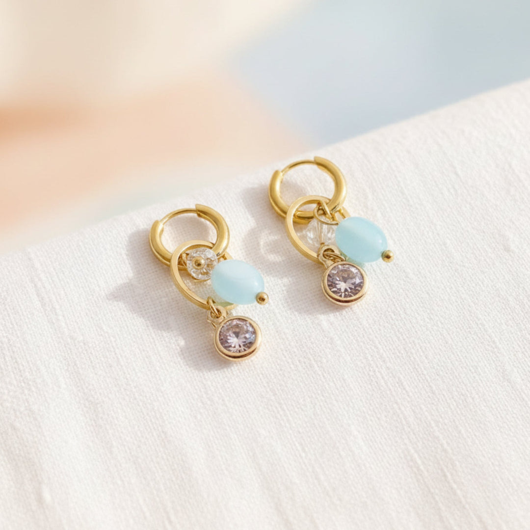 Pendientes Océano Azul - ALICIA&