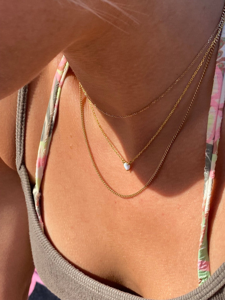 Hautfreundliche Kette mit Herz Anhänger für Jahrestag, Muttertag, Valentinstag von Alicia's Diary