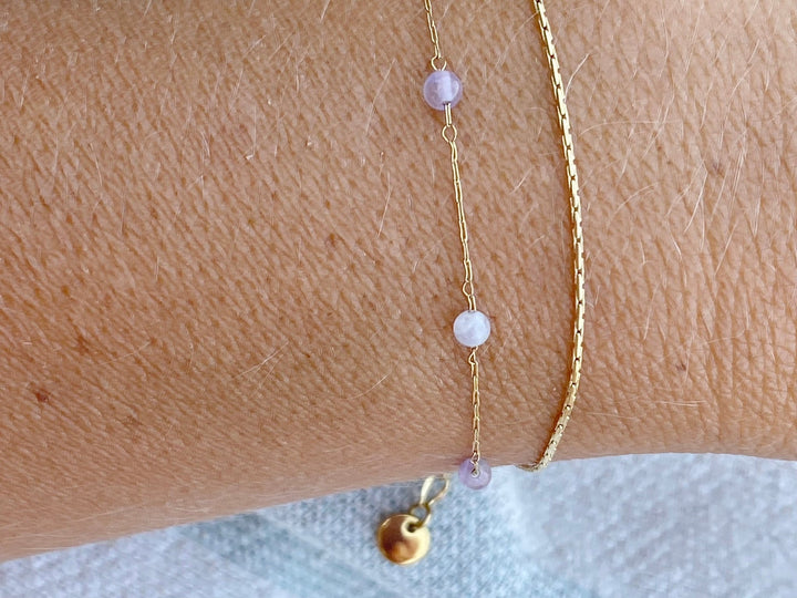 Hauchzartes Perlenarmband - ALICIA'S DIARY®