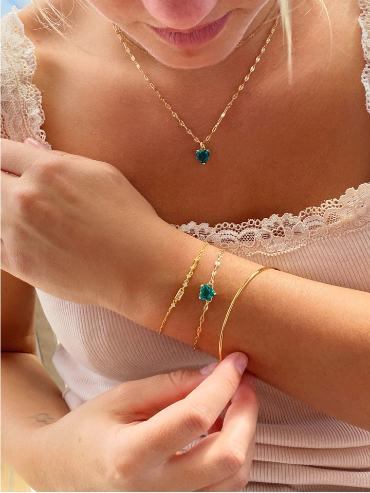 Stacked Armband gold von Alicia's Diary