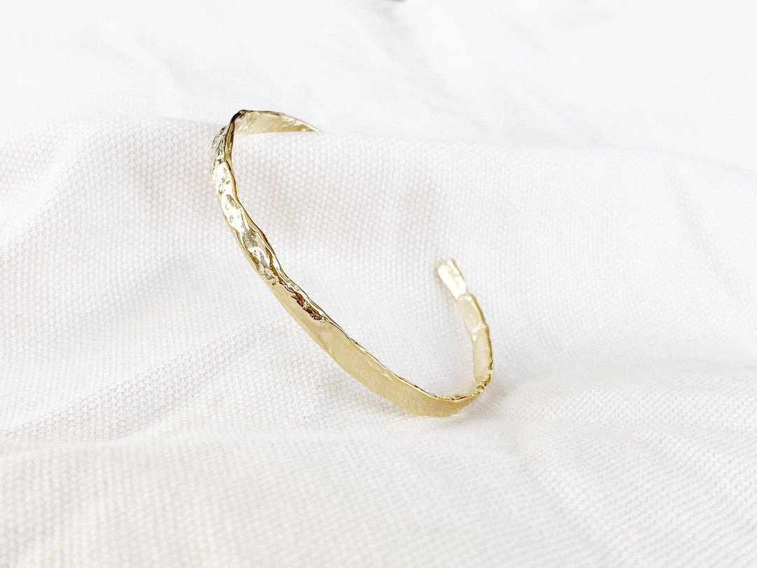 Brazalete chapado en oro de alta calidad, elaborado en plata de ley 925, auténtica joyería de ALICIA&