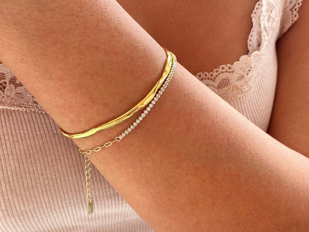 Paperclip Tennisarmband, Schmuckgeschenke für Frauen von Alicia's Diary