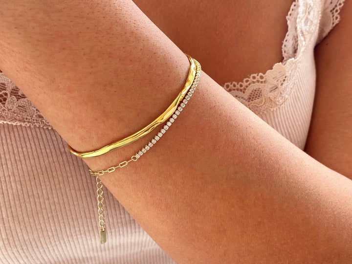 Paperclip Tennisarmband, Schmuckgeschenke für Frauen von Alicia's Diary