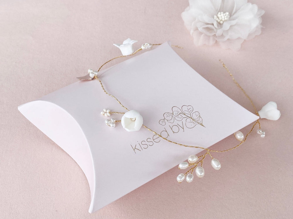Zartes Brauthaarband Julie -
alicias-diary