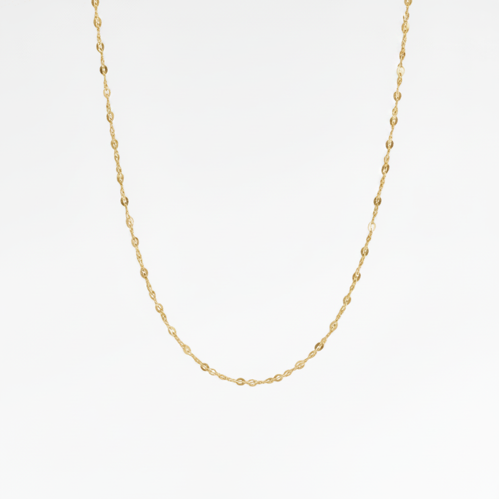 Ausgefallene Basic Halskette ohne Anhänger für Nacklace Stack gold , Schmuck für junge Frauen von Alicia&