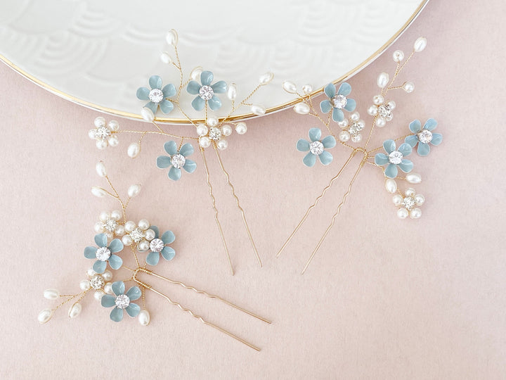 Haarschmuck Braut für halboffene Haare, Dutt, Bob, Brautfrisuren von Alicia's Diary